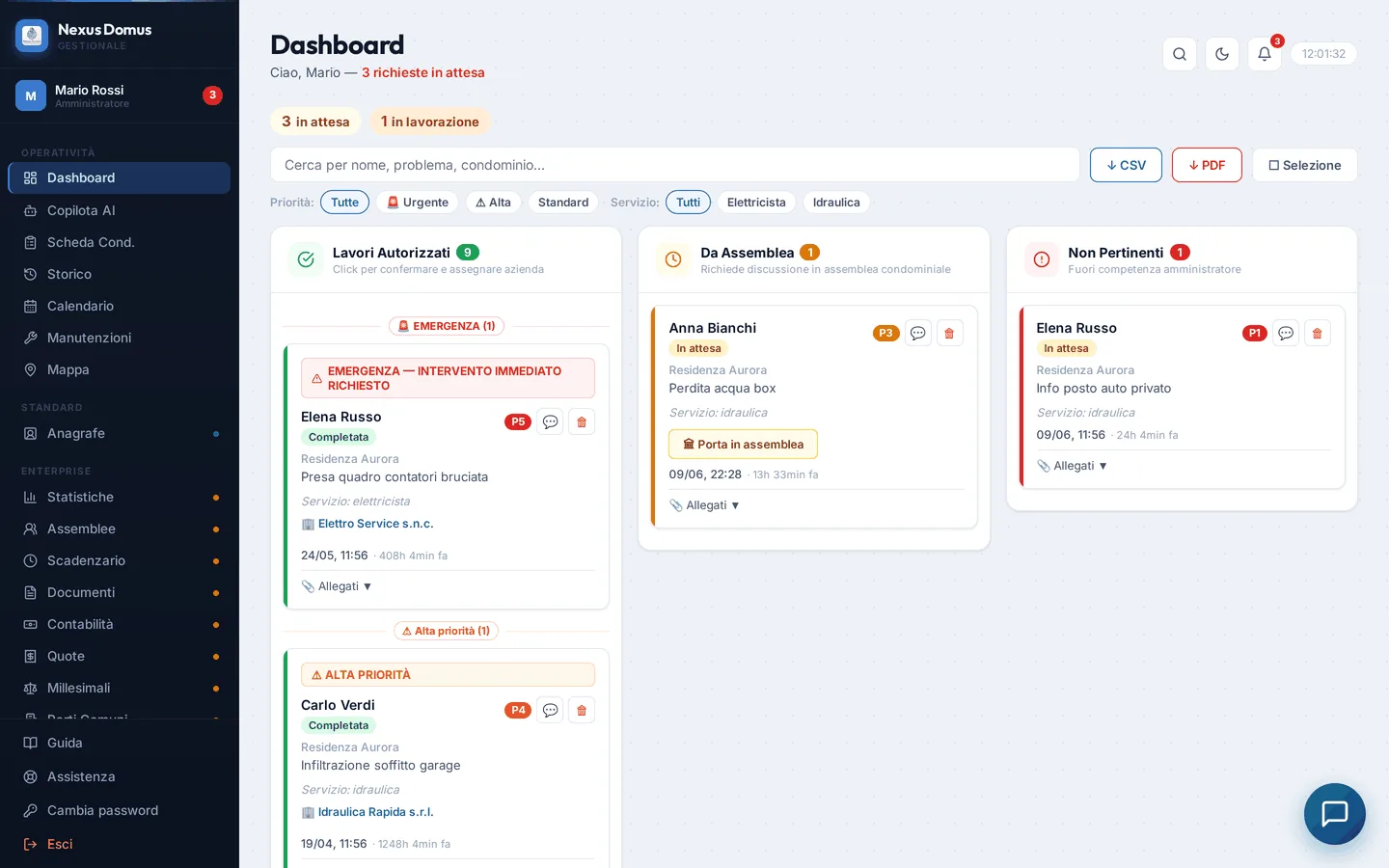 Dashboard